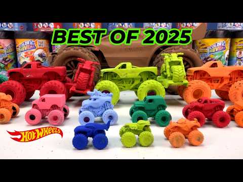 HOT WHEELS🤯 Monster Trucks and MONSTER JAM Monster Trucks Custom Color Reveal COMPILATION: