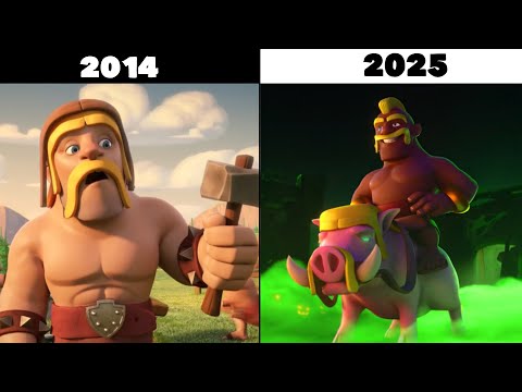 All Clash of Clans Animation 2014 - 2025