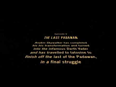 Star Wars the last Padawan
