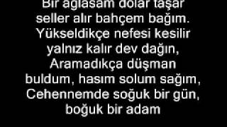 Sagopa Kajmer  Düşersem Yanarım sözleriyle