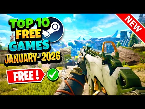 TOP 10 NEW FREE Steam Games to Play! (January 2026)