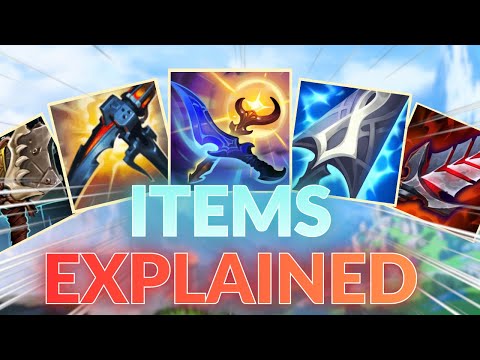 All items EXPLAINED for NOOBS