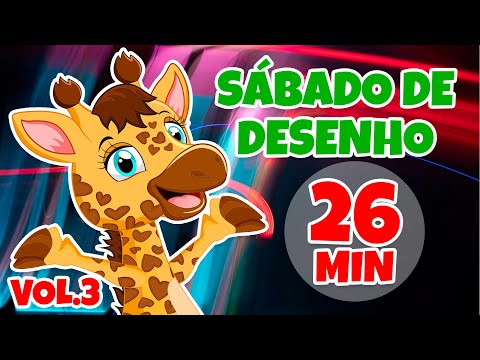 Sábado de Desenho Vol. 3 - Giramille 26 min | Desenho Animado Musical