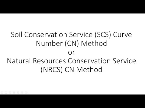SCS or NRCS Curve Number (CN) Method - Introduction