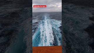 Bay of Biscay from the aft of Cunard's Queen Victoria