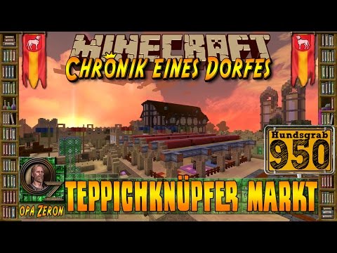 Minecraft #950-Chronik eines Dorfes-Teppichknüpfer Markt [HD+Deutsch]