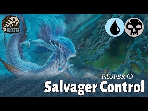 MTG Arena: Pauper 5 wins with Dimir Salavager Control!