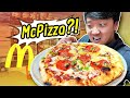 EPIC McDonald S Trying PIZZA PASTA At LARGEST McDonald S In THE WORLD