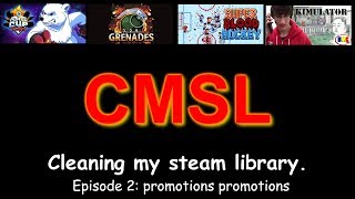 CMSL episode 2: promotion promotions
