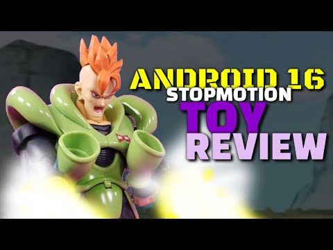 SH FIGUARTS ANDROID 16 STOPMOTION TOY REVIEW
