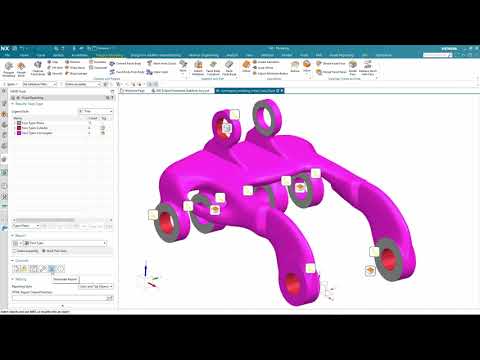 Polecenie Fit Surface w NX - odzyskanie geometrii analitycznej na podstawie obiektu STL - zdjęcie