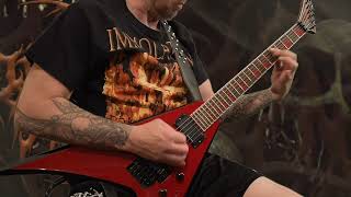 Death Metal Guitar Shredding Brutality