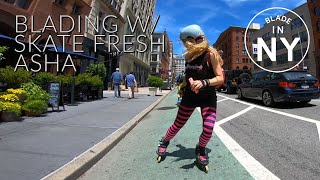 Blading With Skatefresh Asha