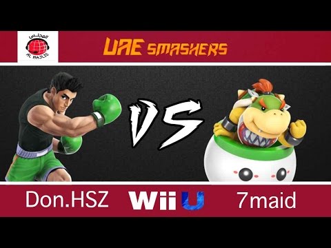 AlMajlis15: Don.HSZ (Little Mac) vs 7maid (Bowser Jr, Sheik) - WR1