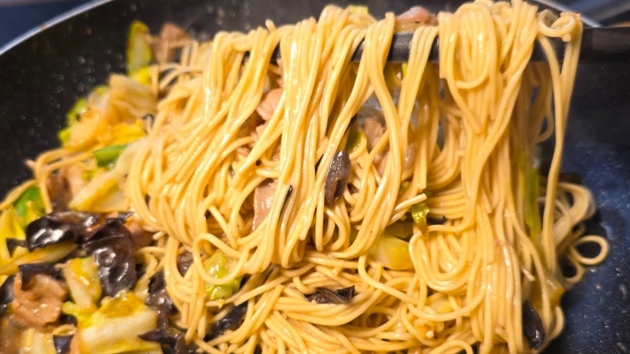 究極の焼きラーメン