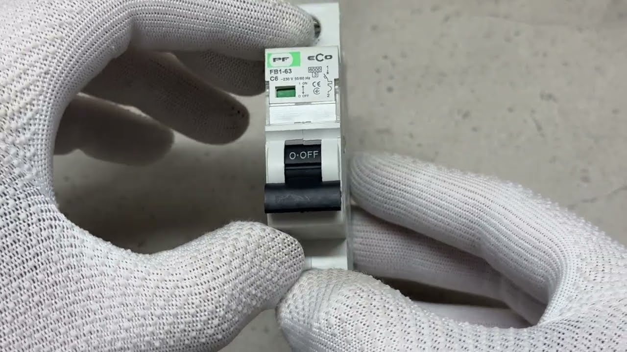 Автоматический выключатель ПРОМФАКТОР ECO FB1-63 1P C 6A 6кА FB1C1006