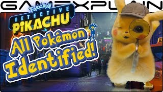 ALL the Pokémon Hiding in Detective Pikachu's 2nd Trailer!