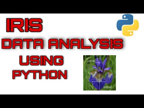 Introduction To Iris Dataset Statistical Data Analysis Python Data Visualization