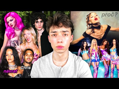 CO SE ZASE DĚJE: Rihanna a Chris Brown, Ariana a Jenna, Adéla, Katseye, Sombr Hate, BTS a Blackpink!