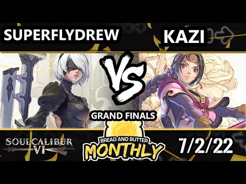 Bread and Butter 29 GRAND FINALS - Kazi (Seong Mi-na) Vs. Superflydrew (Setsuka, 2B) Soulcalibur VI