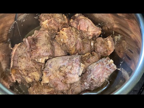 Instant Pot Turkey Necks