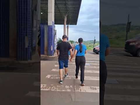 Foz do Iguaçu-PR, Travessia para  Paraguai.