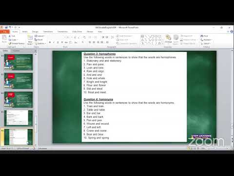 Grade 8 English FAL 30 April 2020