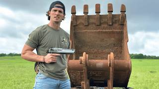 Can an Excavator Bucket Stop a 50 Cal Sniper Rifle?