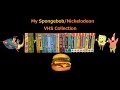 My SpongeBob Nickelodeon VHS Collection
