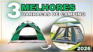 TOP 3 Barracas de Camping 2026: Joyfox Automática, Joyfox Instantânea ou Mor Iglu — Qual Comprar?