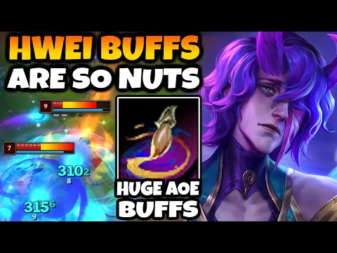 Making Masters look Bronze since Riot BUFFED HWEI...?! Now he's insane...