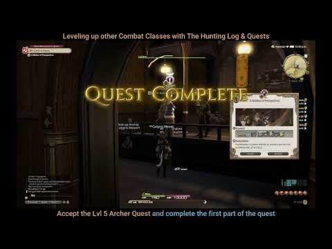 FFXIV The Complete Guide Part 23 - Weekly Dungeons & Guildheists + Lvling other combat classes fast