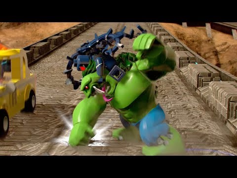 Hulk 2099 & Venom 2099 Free Roam Gameplay - LEGO Marvel Super Heroes 2