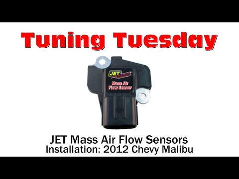 JET Performance Products Mass Air Flow Sensor Install- 2012 Chevy Malibu