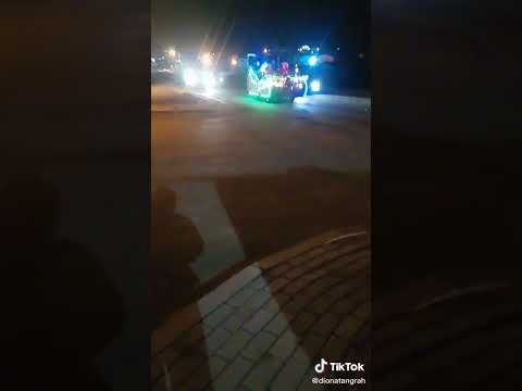Passagem do Papai Noel no Trenó em Otacílio Costa SC Natal 2021