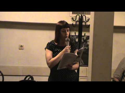 TNCP 2013 - Lidija Dimkovska (Macedonia), lectura de poezie.