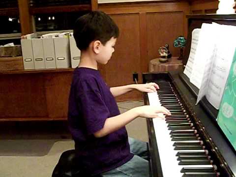 Piano Playing Chocolate Eater's Blues