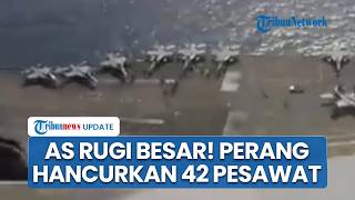 Kerugian AS Membengkak! 42 Jet Tempur Hancur dan Hilang, Habiskan Miliaran Dolar untuk Perangi Iran