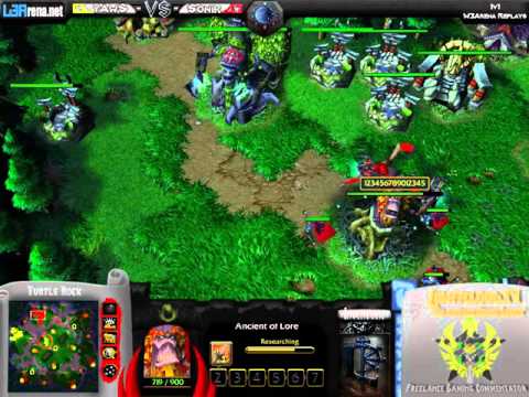 Sonik (NE) VS yAwS (HU) - WC3