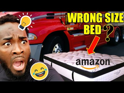 YouTube video about: What size bed is in a semi truck?