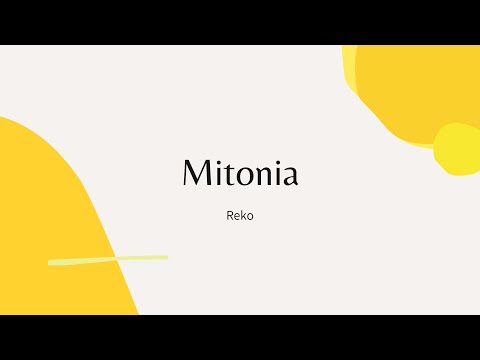 Reko - Mitonia (Tononkira)