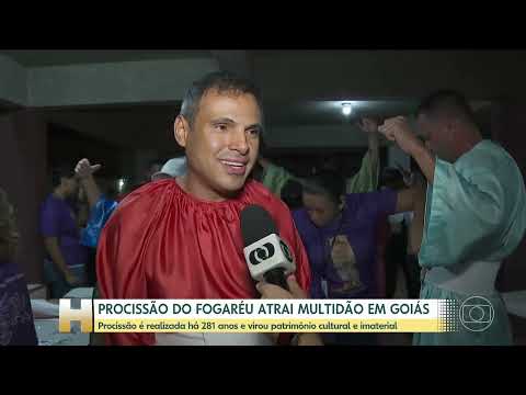 Procissão do Fogaréu revive uma tradição religiosa em Goiás (02/04/2026)