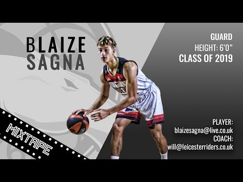 Blaize Sagna - 6'0 Point Guard - Class of 2019