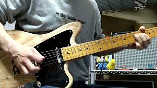 Video thumbnail for メイプル指板が弾きたくなる男！kanade sound design ktm-as and fender 68 custom vibro champ reverb amp使用 by kazunori koizumi (kazu)