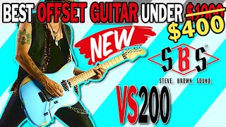Video thumbnail for SBS Guitars VS200⚡️ Best Offset Guitar Under $1000 🏆 Steve Brown Sound 🎸 Rock 'n Roll by Steve Brown ROCKS!