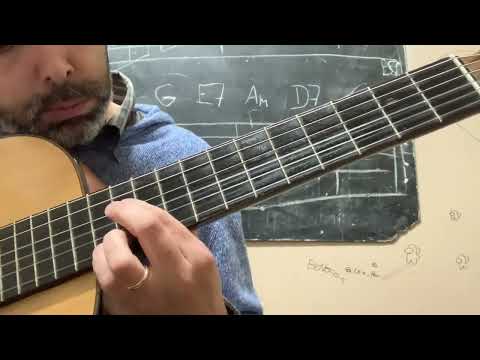 Fortin Correntino (chamame) 1era Guitarra- 2da parte - tutorial