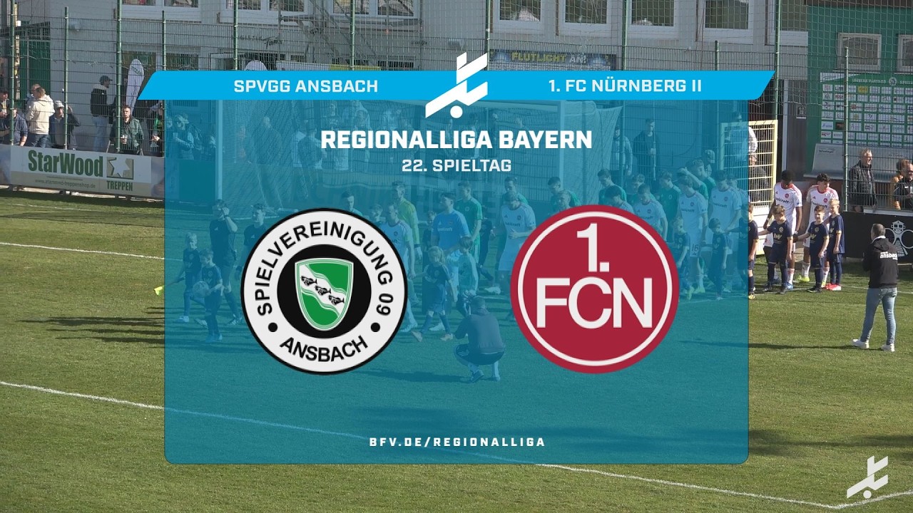 SpVgg Ansbach vs 1.  Nürnberg II Highlights