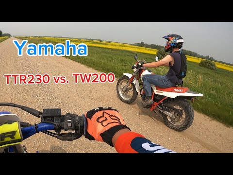Yamaha TTR230 VS. Yamaha TW200