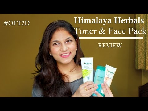 Himalaya Herbals Toner & Face Pack | Review #OFT2D Video