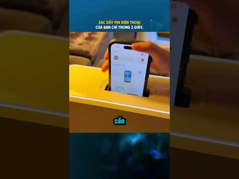 SẠC ĐẦY PIN điện thoại của bạn chỉ trong 2 giây.